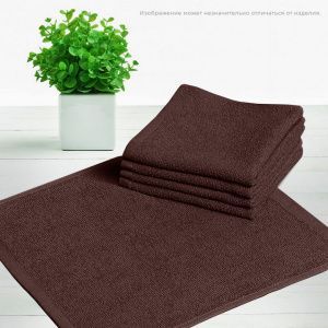 Набор салфеток для уборки 30*30  10620-шоколадный (5 шт в наборе)