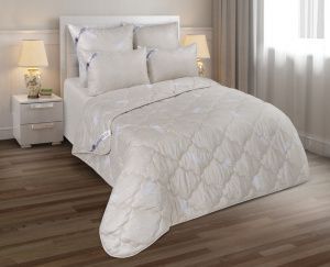 Одеяло "Овечья шерсть" Бояртекс всесезонное (глосс-сатин)