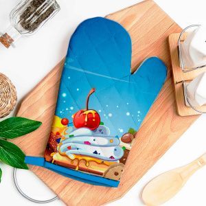 Рукавица 26*18 стеганная 