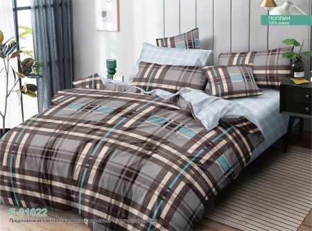 КПБ Поплин "Luxor" диз. № F 81022 A/B (N)