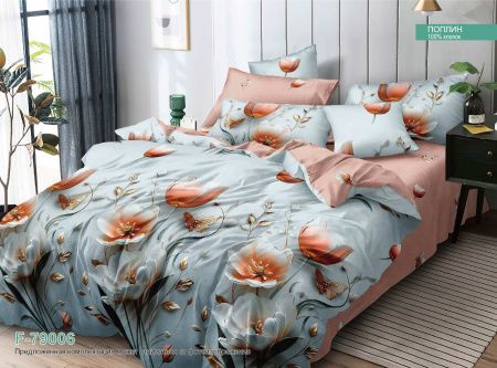 КПБ Поплин "Luxor" диз. № F 79006 A/B (N)