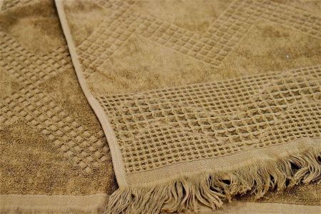 Полотенце махровое Luxor диз. Криспи 50х90 капучино