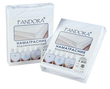 Наматрасник водонепроницаемый ТМ Pandora / борт 30/ 120х200х30