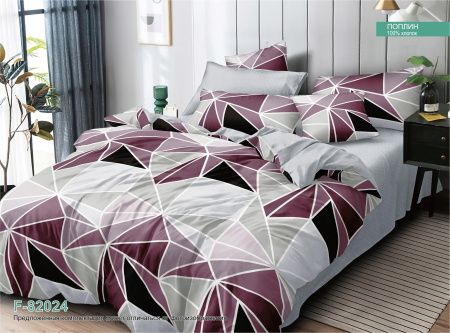 КПБ Поплин "Luxor" диз. № F 82024 A/B (N)